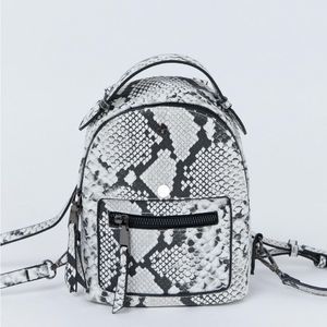 Snake skin Mini backpack